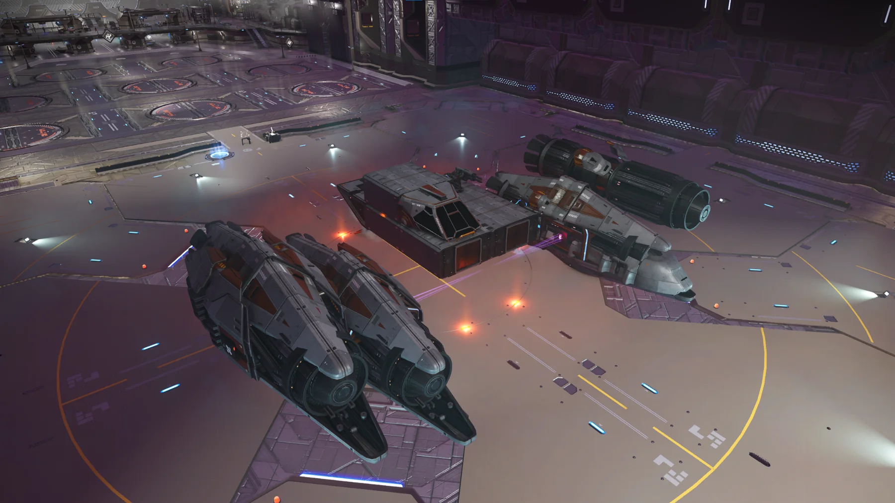 Initial structural mock-up of the expedition corvette