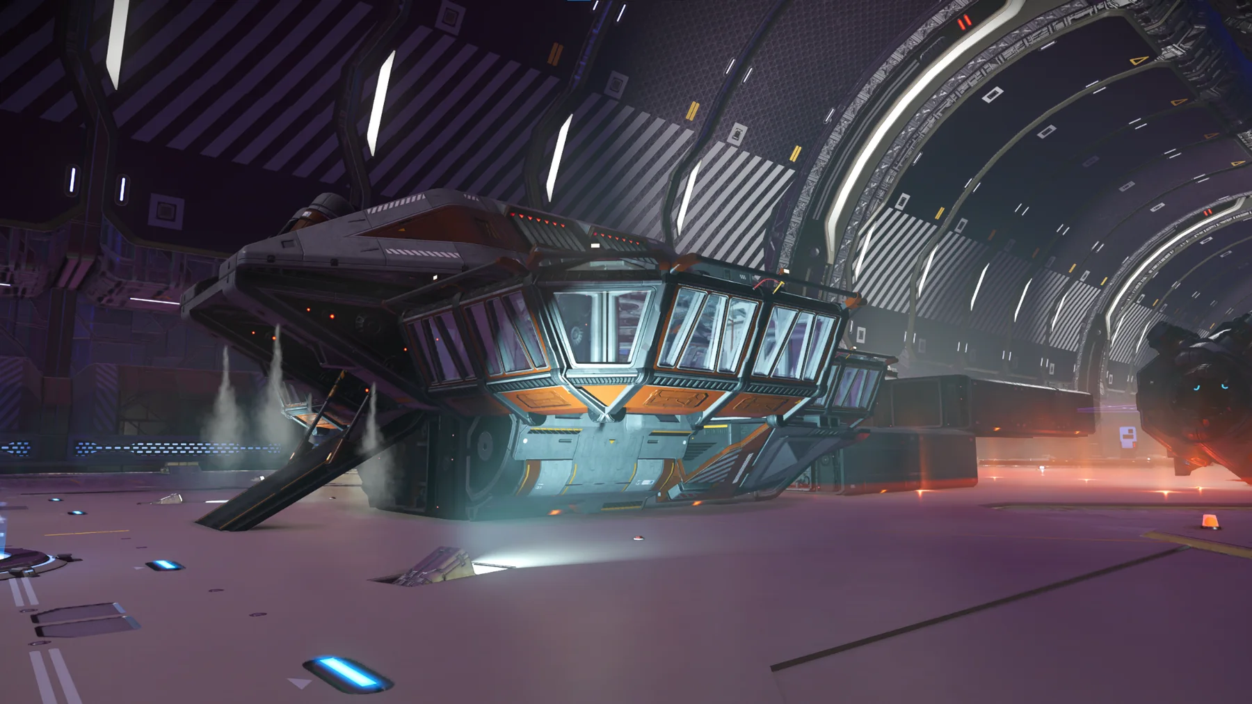 Panoramic bridge module installed
