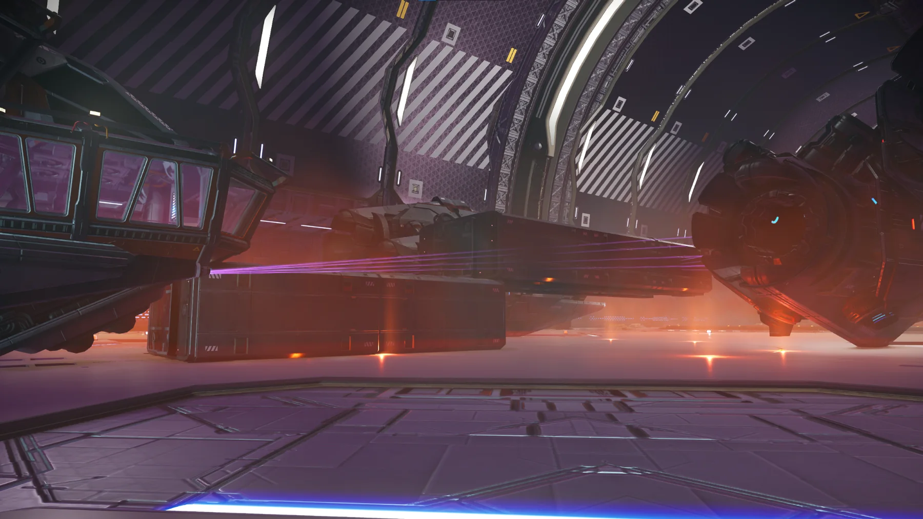 Energy tethers linking the sled and propulsion pods