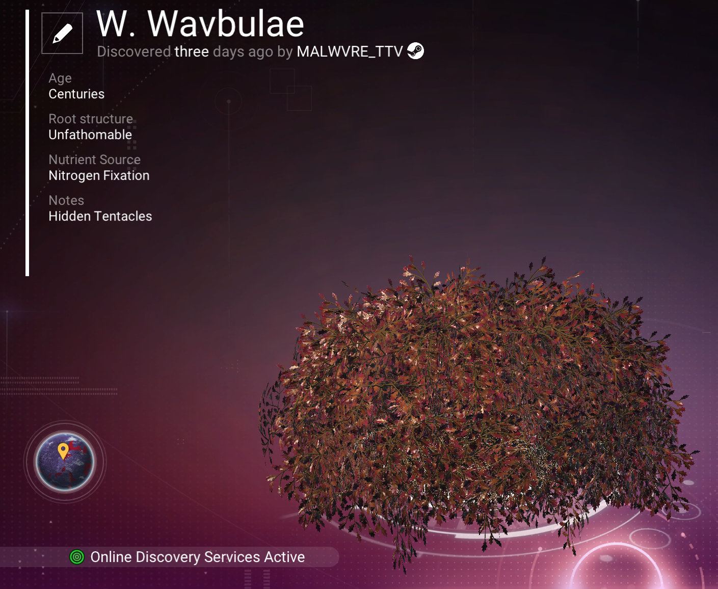W. Wavbulae scanner registry record