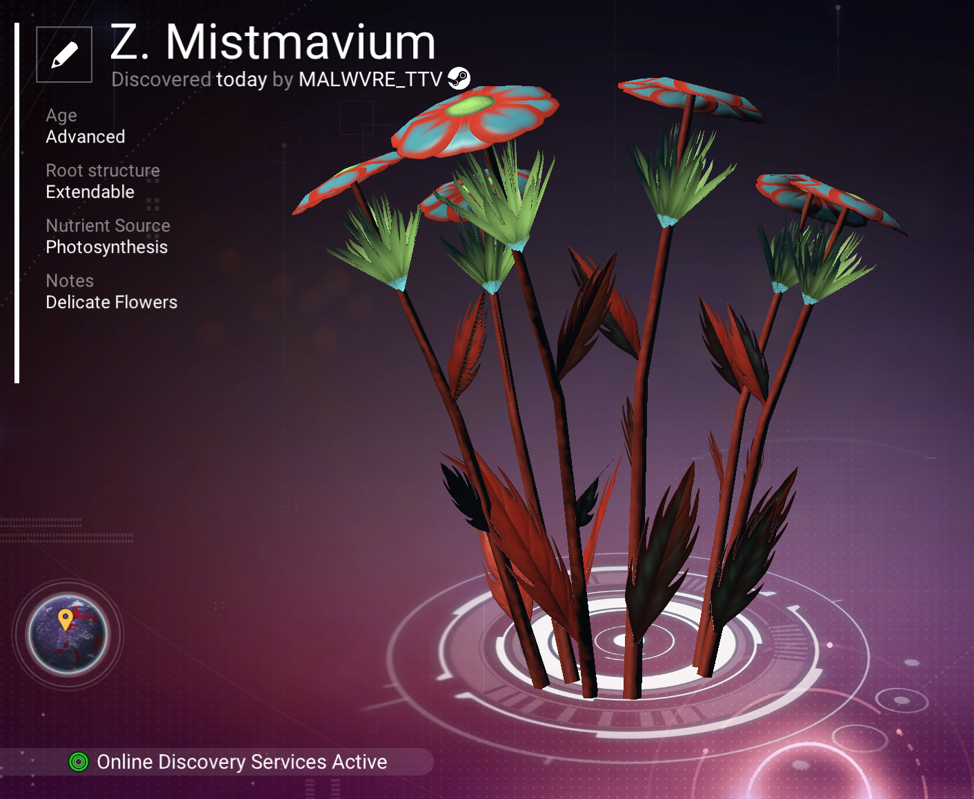 Z. Mistmavium scanner registry record